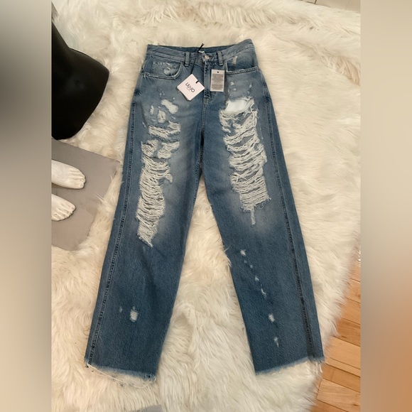 LIU.JO RIPPED JEANS - Picture 5 of 16